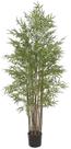 Planta Árvore Artificial Bambu Japones C/Pote X2640 Verde 1,90m
