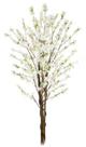 Planta Árvore Artificial Cerejeira X450 Branco 1,6m