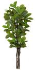 Planta Árvore Artificial Ficus Lyrata Real Toque X114 Verde 1,85m