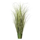 Planta de grama artificial Vickerman Everyday 37 polegadas com panela de ferro Planta de grama artificial Vickerman Everyday 37 polegadas com panela de ferro