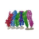 Planta Para Aquarios Artificial 38 A 42 Cm Kit Com 6 Peças