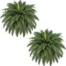 Plantas arbustivas artificiais de samambaia de Boston Forest Prince 42 Plantas arbustivas artificiais de samambaia de Boston Forest Prince 42