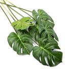 Plantas artificiais, folhas de palmeira, tartaruga falsa, pacote com 6 Plantas artificiais, folhas de palmeira, tartaruga falsa, pacote com 6