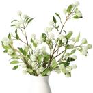 Plantas artificiais Melorca e Guilla 4 peças, ramos falsos verdes de 90 cm Plantas artificiais Melorca e Guilla 4 peças, ramos falsos verdes de 90 cm