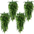 Plantas artificiais suspensas Toprooms Fake Fern Ivy Vines x4