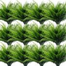 Plantas artificiais TURNMEON Boston Fern 20 pacotes ao ar livre