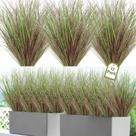 Plantas de grama artificial UXORSN 32 pacotes de 50 cm de altura, roxas Plantas de grama artificial UXORSN 32 pacotes de 50 cm de altura, roxas