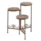 Planter Stand Zingz e Thingz Rustic Triple