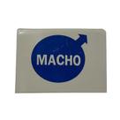 Plaqueta de Identificação de Alumínio - Macho