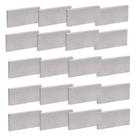 Plaqueta Refratária De 11,4x23x2,5cm Com 20 Peças - Cerâmica Martins Plaqueta Refrataria 114x230x25 Com 20 Pcs Martins