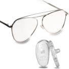Plaquetas Oculos Nariz Silicone com Parafuso 10 pares Macia