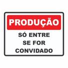 Plaquinha de Aviso / Sinalização / Acesso Restrito (15x20cm) AR08