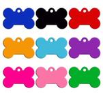 Plaquinha de Identificação para pets e animais de estimação com gravação à laser- Formato de Osso Plaquinha de Identificação para pets e animais de estimação com gravação à laser- Formato de Osso