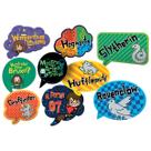 Plaquinhas Divertidas Harry Potter Kids - 9 Unidades Plaquinhas Divertidas Harry Potter Kids - 9 Unidades