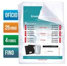 Plástico 4 Furos Fino 0.06 Com 25 Unidades Dac