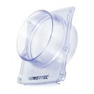 Plástico ABS Blast Gate POWERTEC de 6 polegadas resistente a entupimentos, pacote com 1 pacote