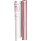 Plastico Adesivo 45CMX10M Metalico Rosa PP 0,08