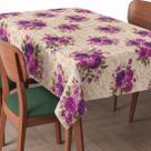 Plástico de Mesa Decorado Térmico Estampado Protetor de Mesa Plástico de Mesa Decorado Térmico Estampado Protetor de Mesa