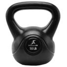 Plástico de vinil Kettlebell ProSourceFit para exercícios de corpo inteiro Plástico de vinil Kettlebell ProSourceFit para exercícios de corpo inteiro
