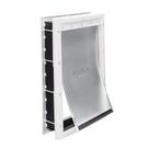Plástico Doggie Door PetSafe Never Rust para animais de estimação de até 100 kg