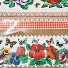 Plastico Estampado Térmico Impermeável PVC Rolo 2 Metros Plastico Estampado Térmico Impermeável PVC Rolo 2 Metros