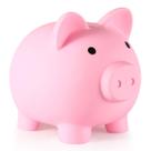 Plástico inquebrável Piggy Bank PJDRLLC para crianças de 2 a 7 anos rosa