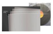 Plastico LP Vinil 25 Externo + 25 Interno Plastico LP Vinil 25 Externo + 25 Interno