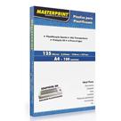 Plástico para Plastificação 125 Micras 100 Lâminas MASTERPRINT