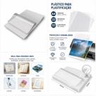 Plástico Para Plastificação A4 220x307 0,05mm 100un