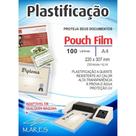 Plástico para Plastificação Pouch FILM A4 220X307 (0,10) Conjunto com 100 Plástico para Plastificação Pouch FILM A4 220X307 (0,10) Conjunto com 100