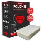 Plástico para Plastificação RG 80x110 mm 100 und Polaseal Pouches