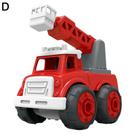 Plástico para resolução de problemas de desmontagem automática Toy Car Farfi