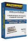 Plástico Plastificação Masterprint 125 Micras 80x111 100flhs