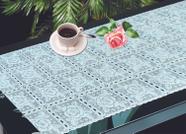 Plastico Pvc Rendado Liso 1,37m X 20m Des. 003/marfim