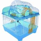 Plástico transparente Cage YML para hamster anão e camundongos com bola
