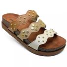 Plataforma Baixa Moleca 5500.108 Camel/Bege Plataforma Baixa Moleca 5500.108 Camel/Bege