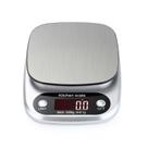 Plataforma de aço inoxidável digital prateada para balança de cozinha Plataforma de aço inoxidável digital prateada para balança de cozinha