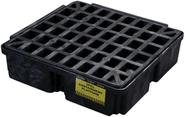 Plataforma de derramamento modular Eagle One Drum com reservatório de drenagem de 15 galões