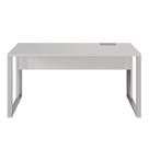 Plataforma de Trabalho Individual com Caixa de Tomadas 135cm Industrial Executive Cinza