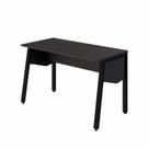 Plataforma Individual Trabalho Escritório com Caixa de Tomadas 150cm Industrial Preto