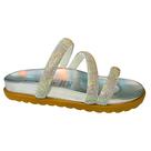 Plataforma Papete Feminino Tchocco Confort Brilho Strass