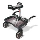 Plataforma para carrinho Lascal BuggyBoard Maxi+ cinza com assento dobrável Plataforma para carrinho Lascal BuggyBoard Maxi+ cinza com assento dobrável