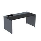 Plataforma Simples 110x792 Pscpp110/792/ 1 Pessoa 110cm Industrial Preto E Grafito