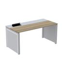 Plataforma Simples 130x792 Pscpp130/792/1 Pessoa 130cm Industrial Noce Naturalle E Cinza