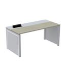 Plataforma Simples 130x792 Pscpp130/792/1 Pessoa 130cm Industrial Nogueira Casablanca E Cinza