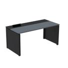 Plataforma Simples 140x792 Pscpp140/792/1 Pessoa 140cm Industrial Grafito E Preto