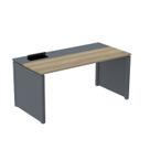 Plataforma Simples 140x792 Pscpp140/792/1 Pessoa 140cm Industrial Noce Naturalle E Grafito