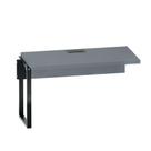 Plataforma Simples Complemento Tubolar PE 40 Pandin 1,34 M Grafito e Preto