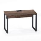 Plataforma Simples Inicial Tubolar PE 40 Pandin 1,34 M Walnut e Grafito Plataforma Simples Inicial Tubolar PE 40 Pandin 1,34 M Walnut e Grafito