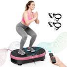 Plataforma Vibratória Glorygym com Faixas de Resistência